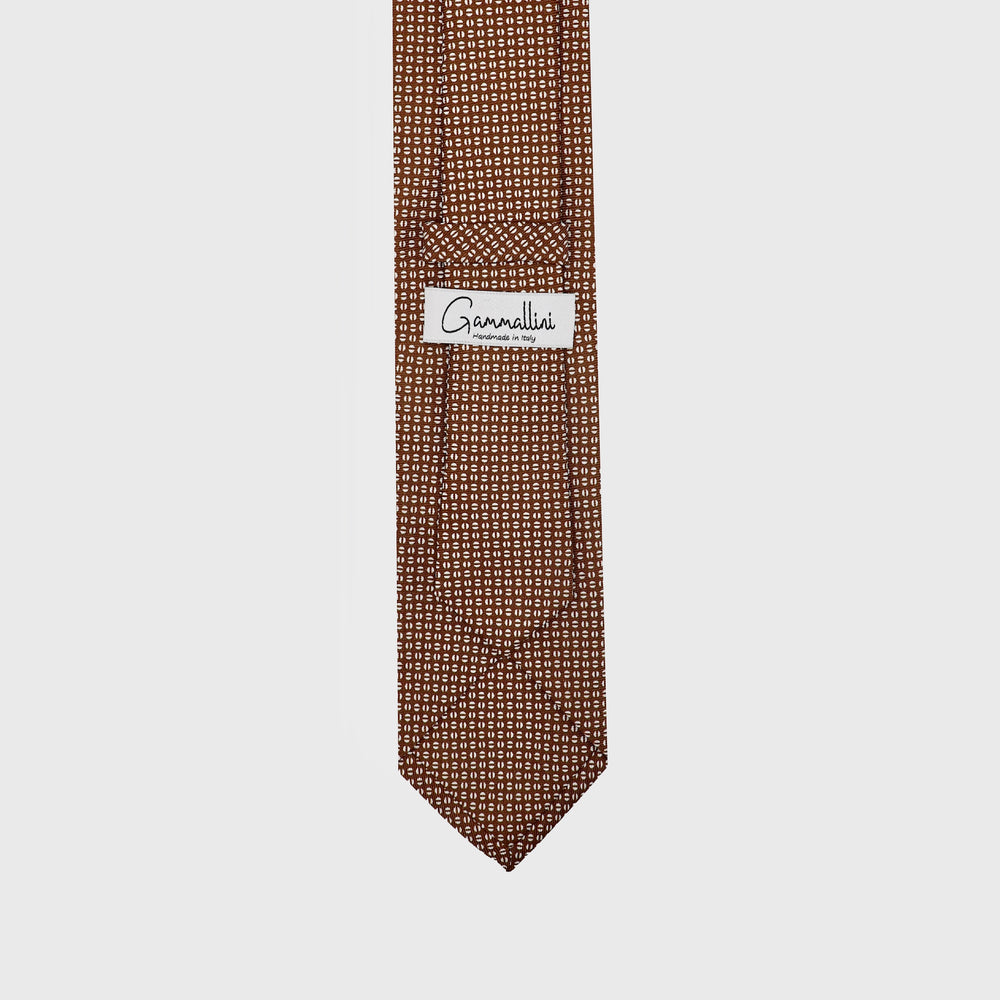 
                  
                    Load image into Gallery viewer, Coffee Beans I Choco Brown-Beige  I Handmade Italian Tie
                  
                