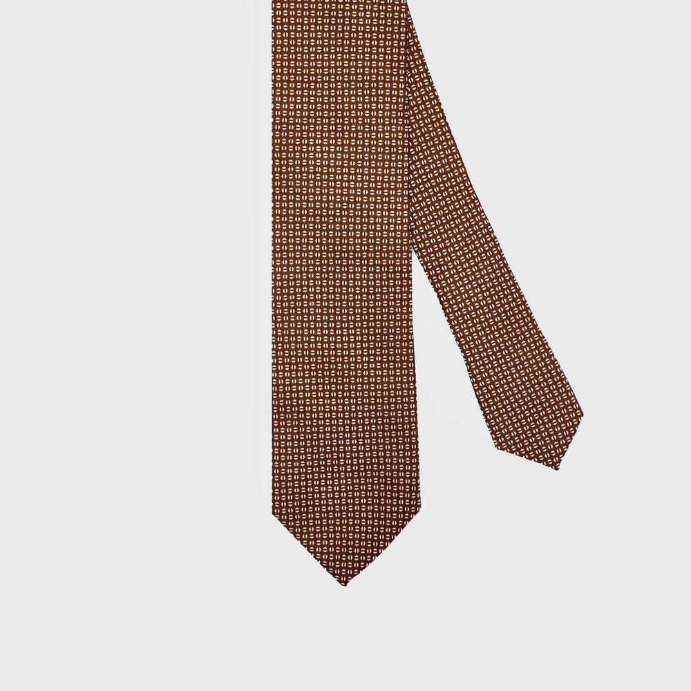 
                  
                    Load image into Gallery viewer, Coffee Beans I Choco Brown-Beige I Handmade Italian Tie
                  
                