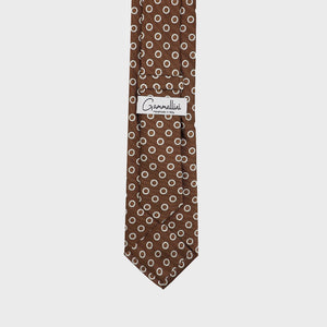
                  
                    Load image into Gallery viewer, Rising Spheres I Handmade Italian Tie I Gold-Crème
                  
                